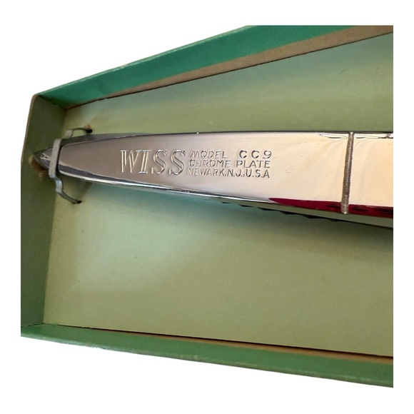 Vintage Wiss Model CC9‎ Pinking Shears - Picture 3 of 5